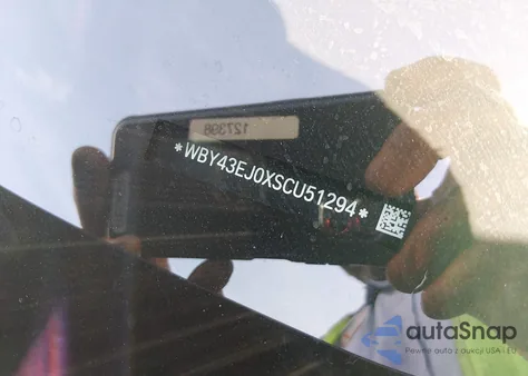 2025 BMW I7 Edrive50 from USA, damaged, VIN WBY43EJ0XSCU51294